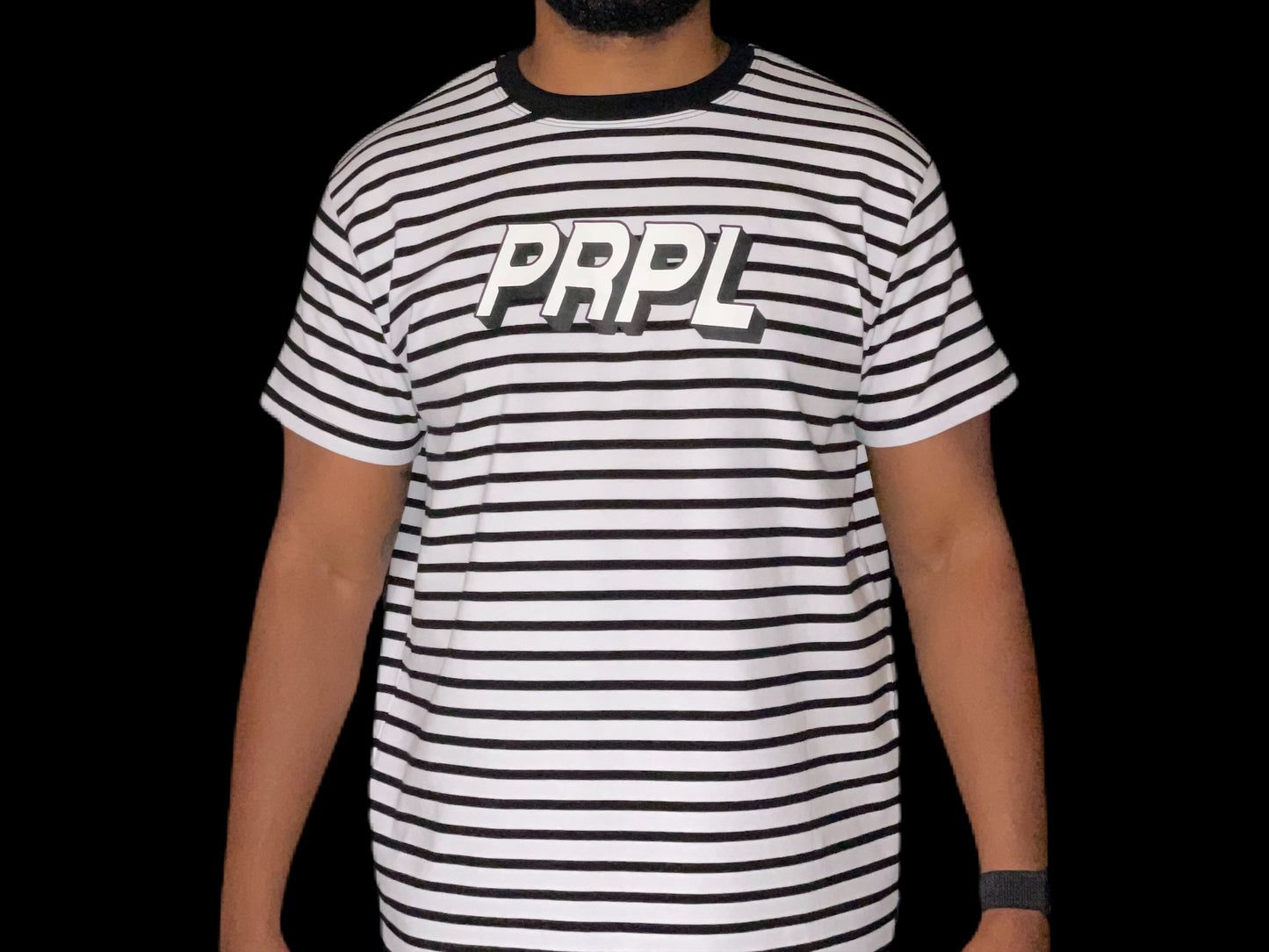 PRPL Striped Tee - PRPL Brand